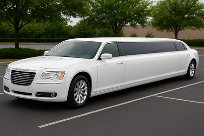 Chrysler 300 Stretch white for 8 10 pass