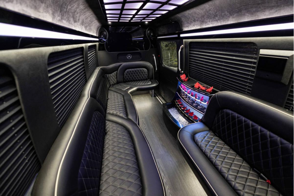 Mercedes Sprinter Limo Black 14 pass