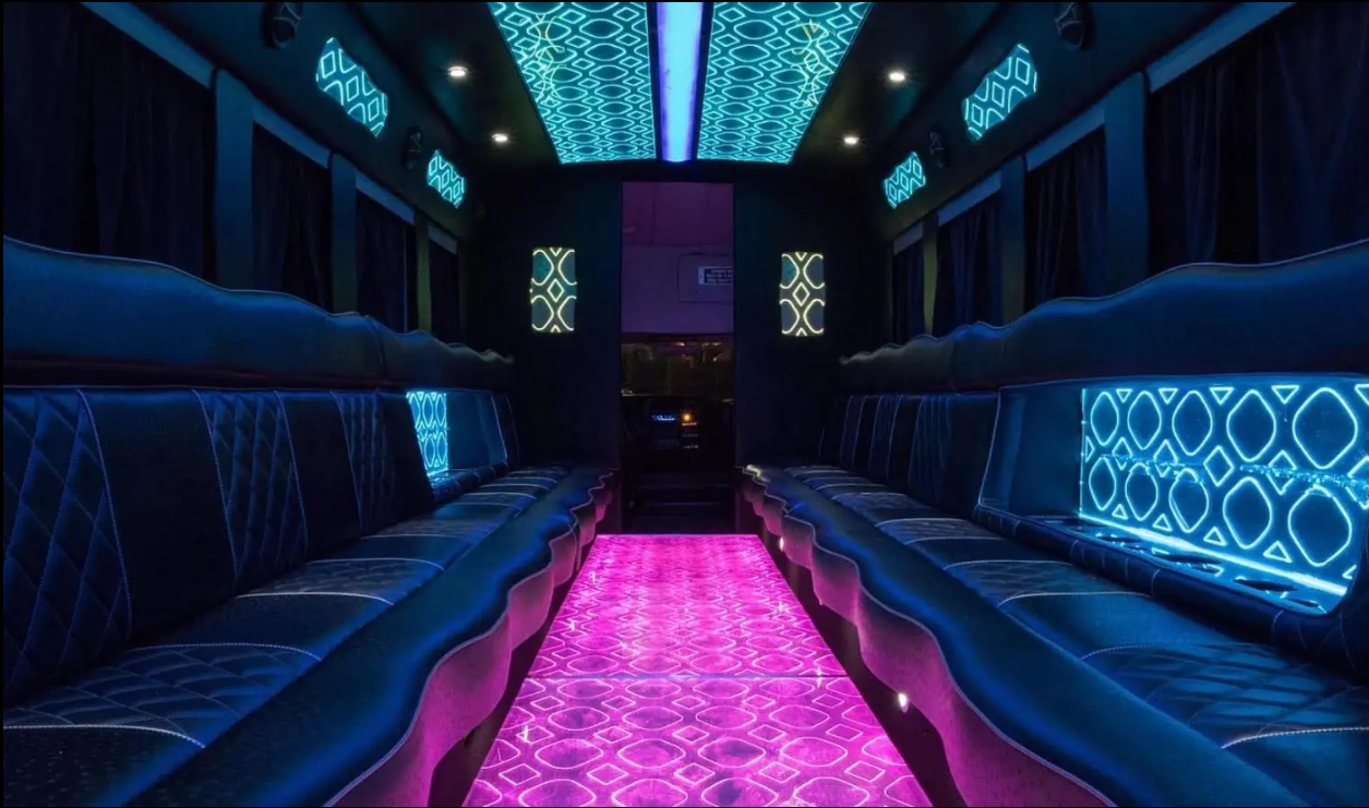 Amelia Party Bus for 35 pass