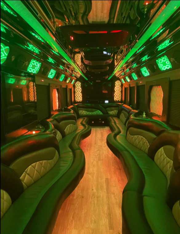 Club On Wheels party bus for 45 pass