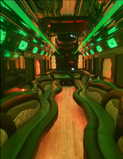 Club On Wheels party bus for 45 pass