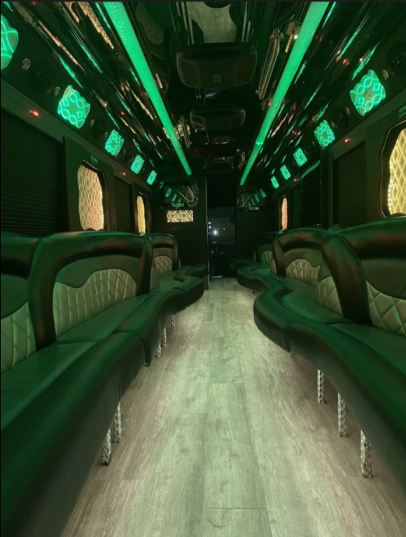 Club On Wheels party bus for 45 pass