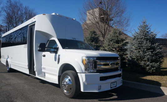 The Tiffany Party Bus for 26 pass