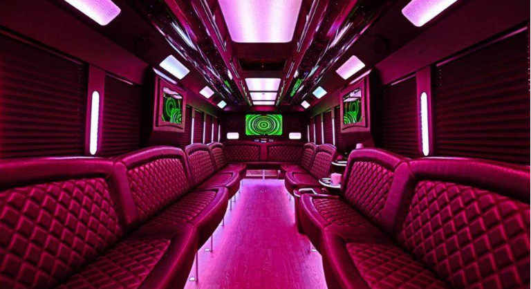 Limo party bus for 40 pass